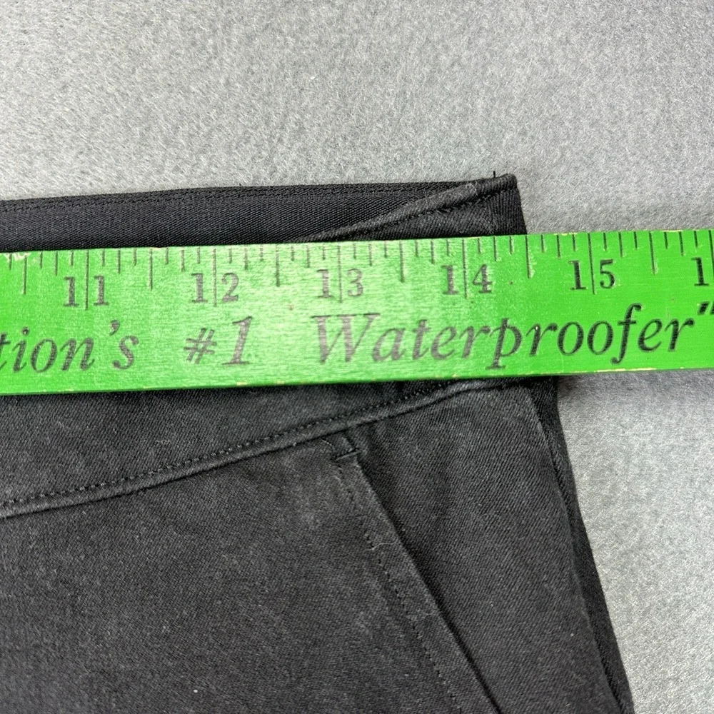 Spanx Jeans Womens Small (29x22.5) Black High Rise Pull On Cropped‎ Flare